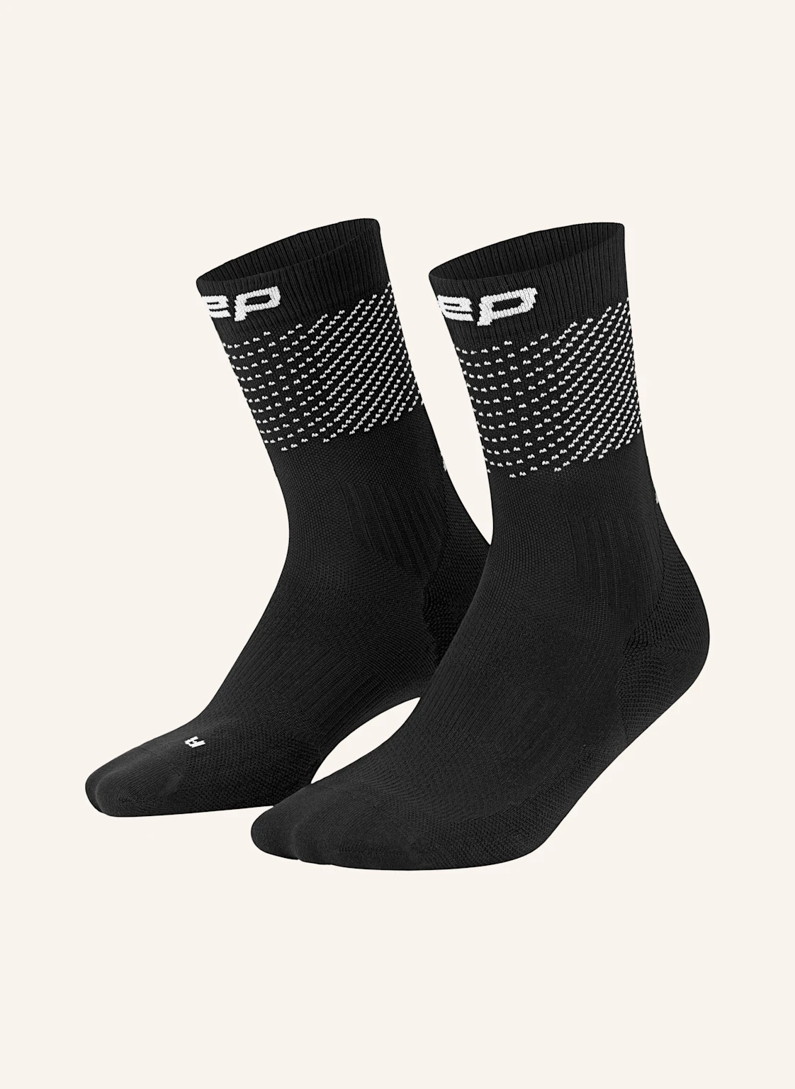 cep CEP CEP pro run reflective socks, mid cut, 3.0, men
