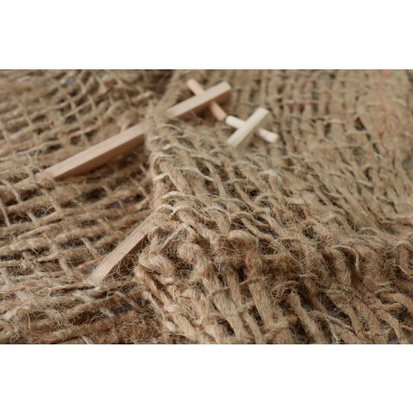 Gewebematte, Jute, BxH: 120 x 5 cm