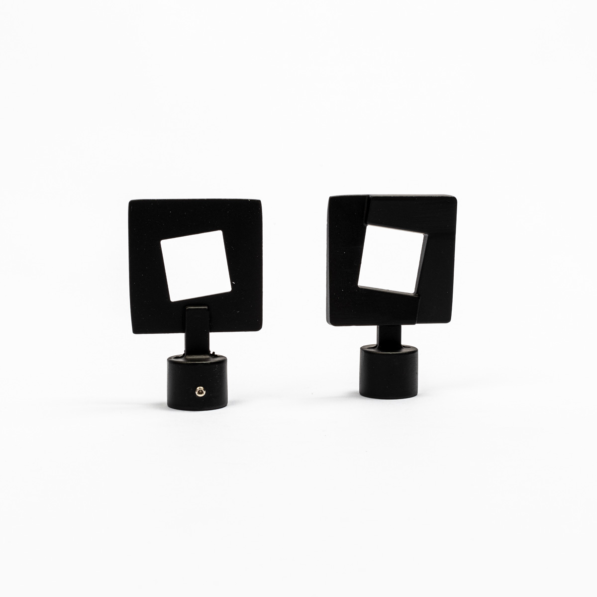 Conjunto de 2 terminais UPPER preto mate