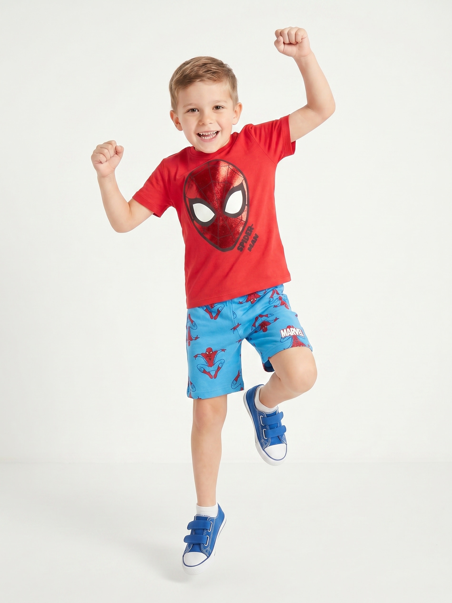 Bawełniana koszulka z nadrukiem Spider-Man