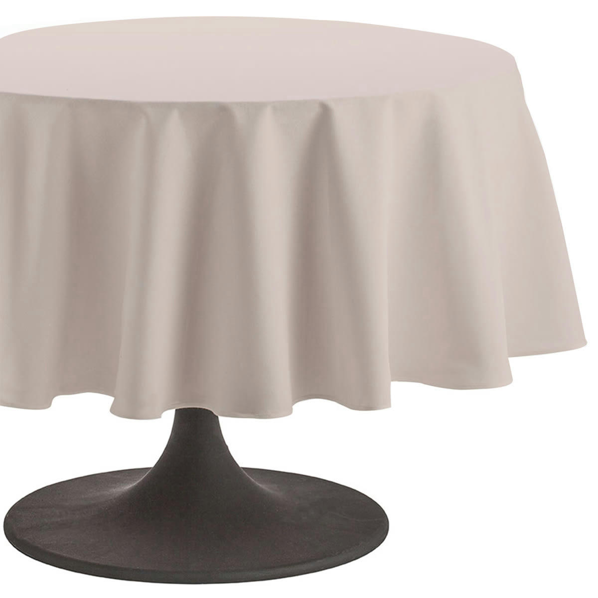 CAMBRAI - Nappe en coton traitee teflon dragee 235x235