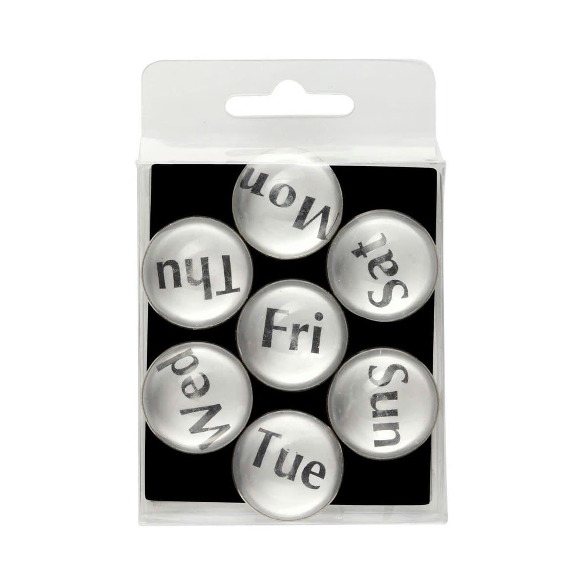 MAGNETS FANTAISIE - Magnets semainier - Lot de 7