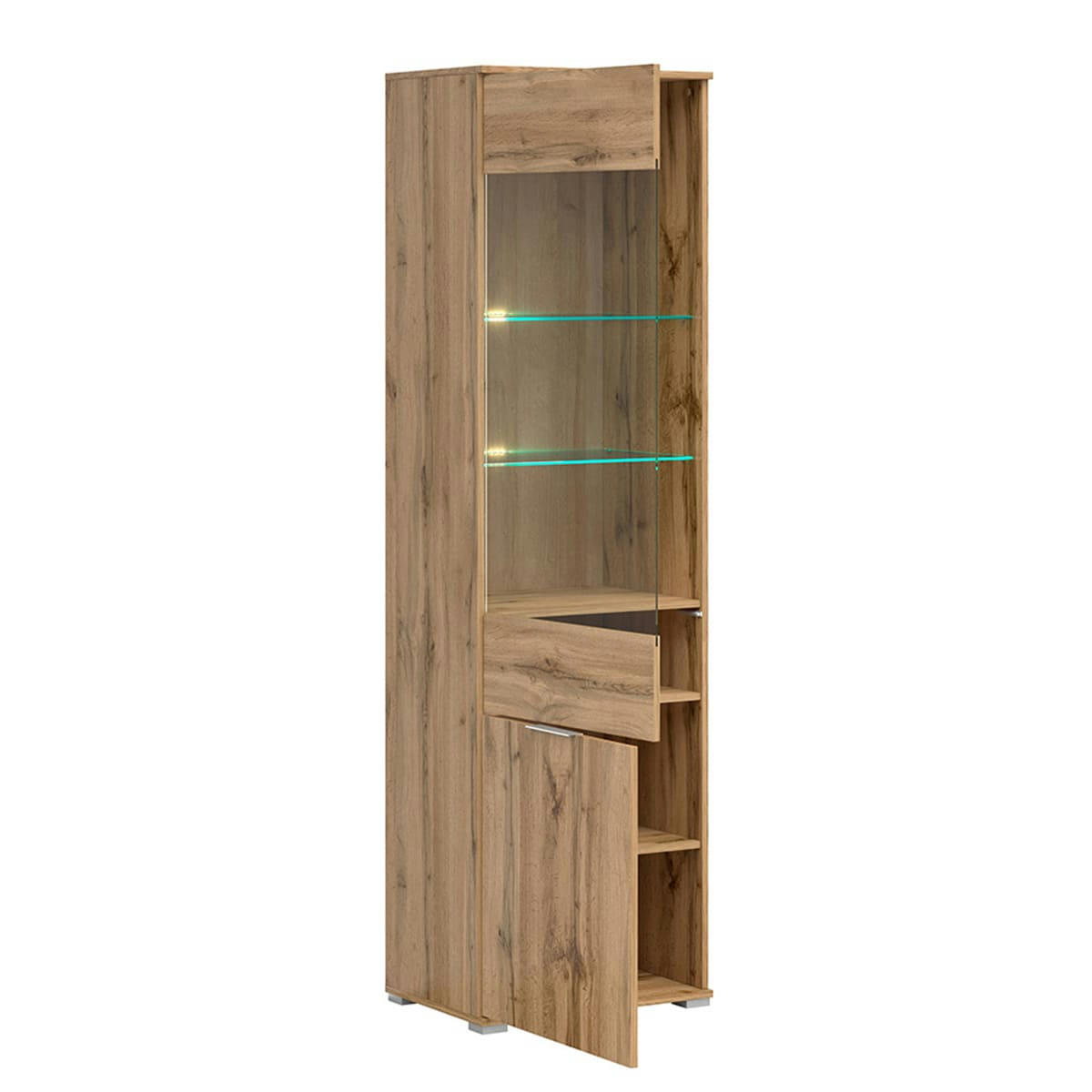 - Vitrine 2 portes naturel
