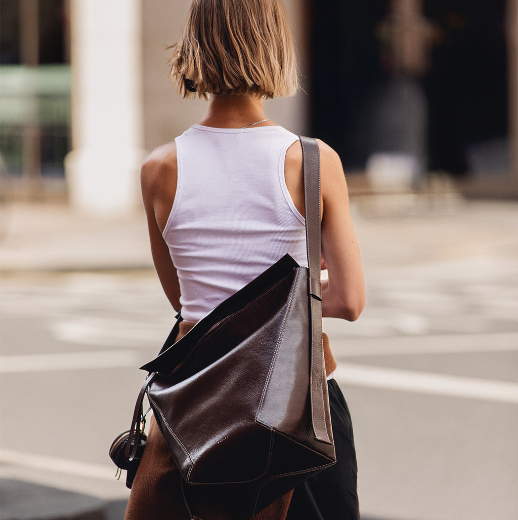 De Beauvoir - Large Ziptop Shoulder Bag
