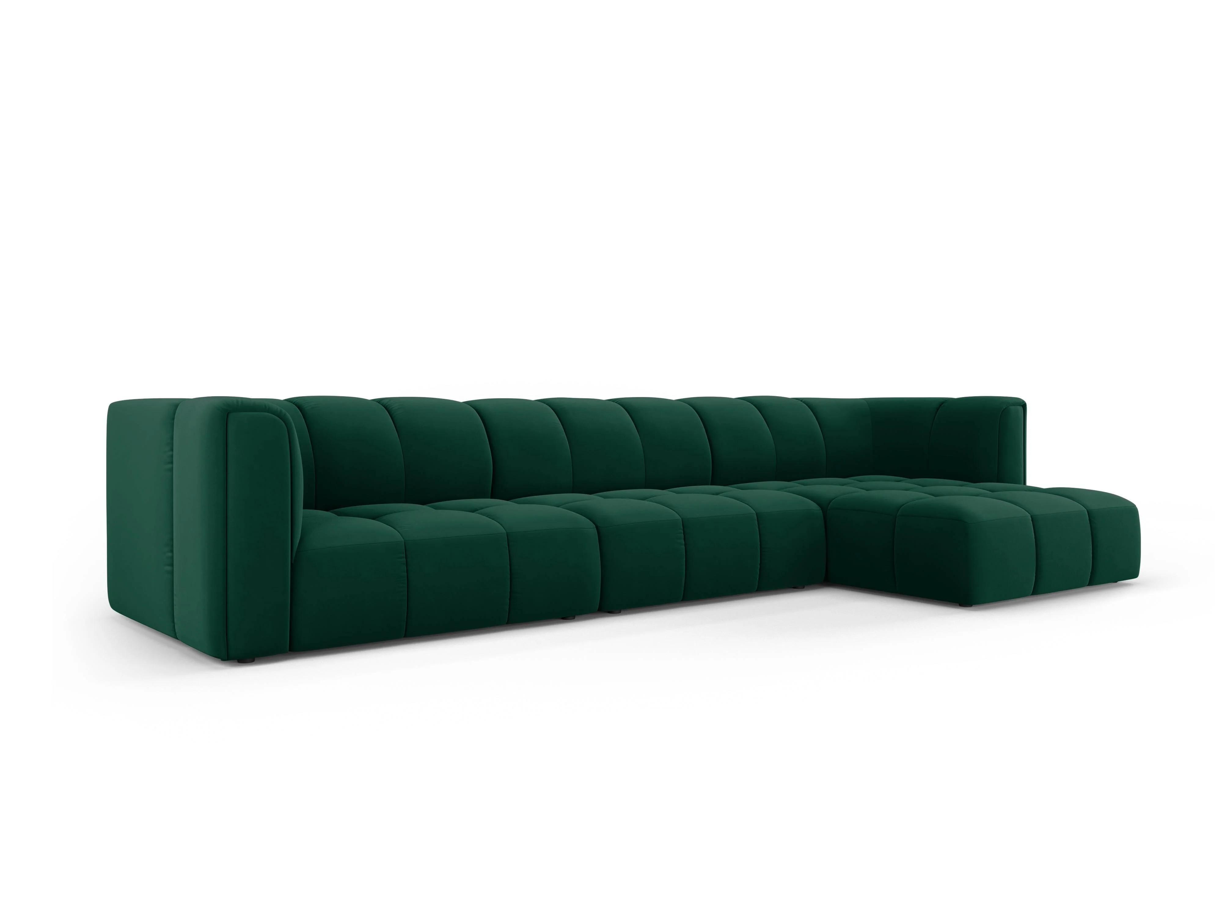 Hoekbank Francesca velvet rechts 5-zits