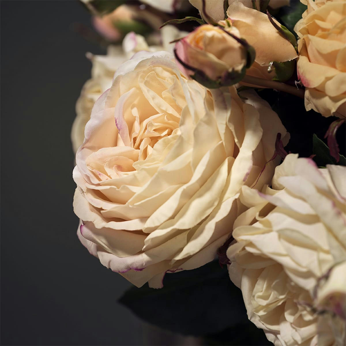 AGATHE - Rose artificielle Agathe H55cm