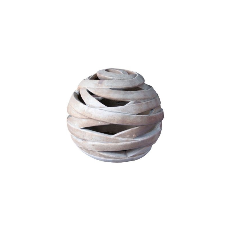 Boule ajourée en terre cuite Ø 26 cm