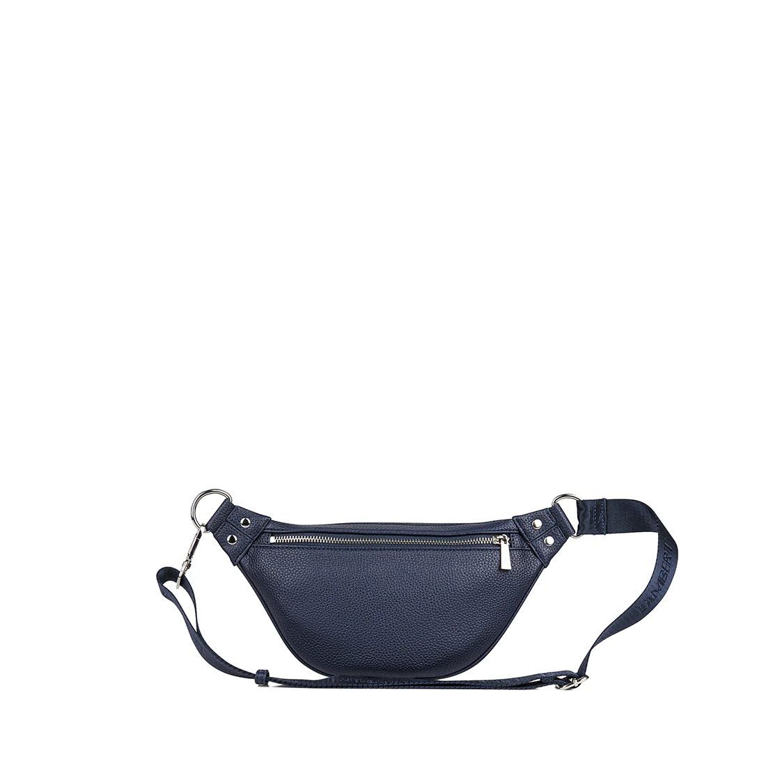 The Sarah - Marine Vegan Leather Belt Bag