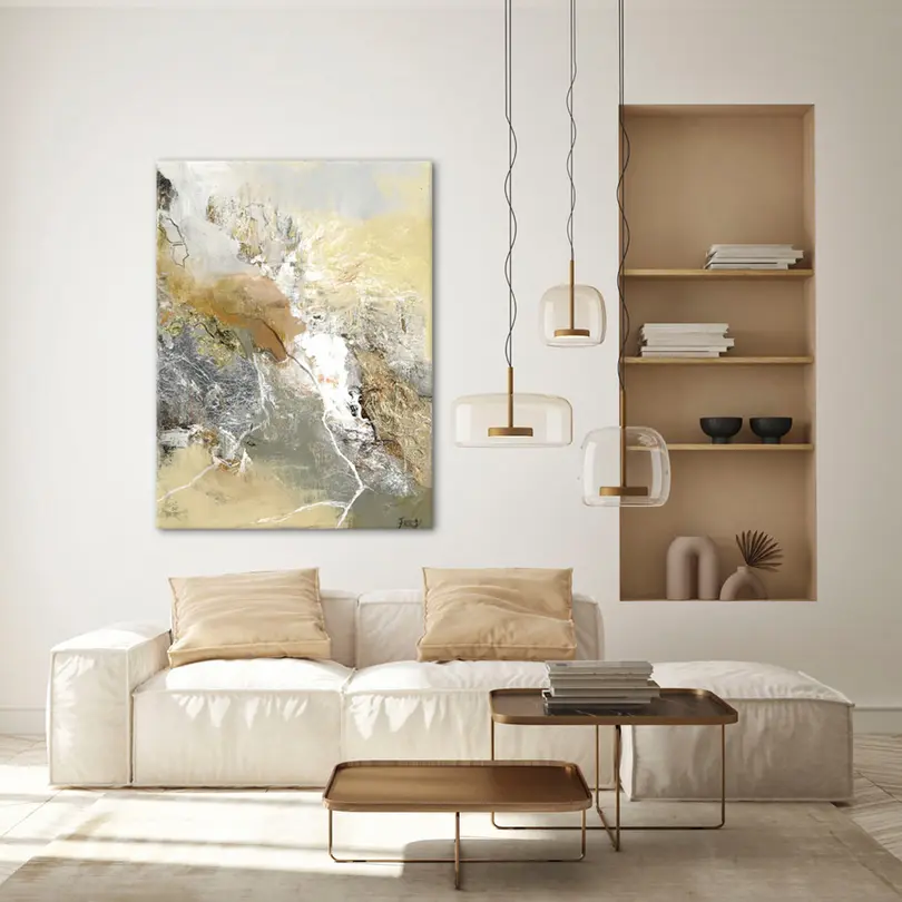 Leinwandbild Mix Painting