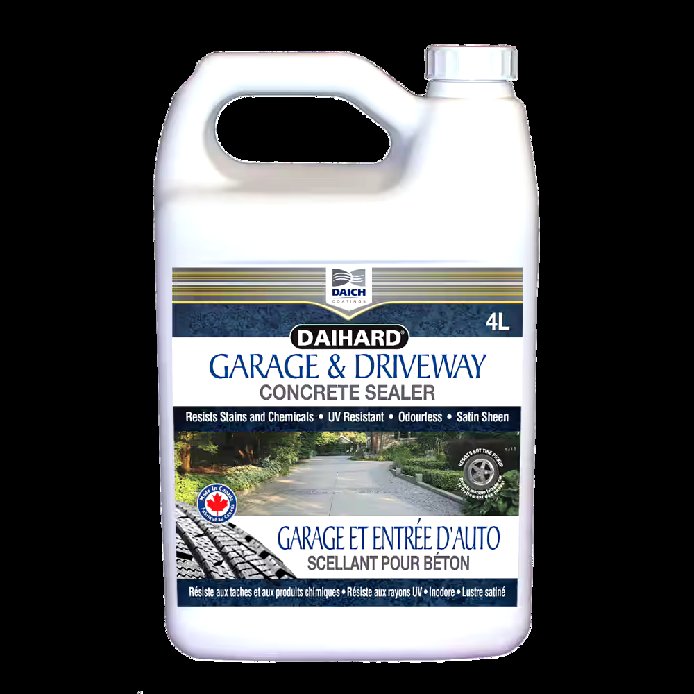 Daich Garage & Driveway UV-Resistant Concrete Sealer, 3.7-L