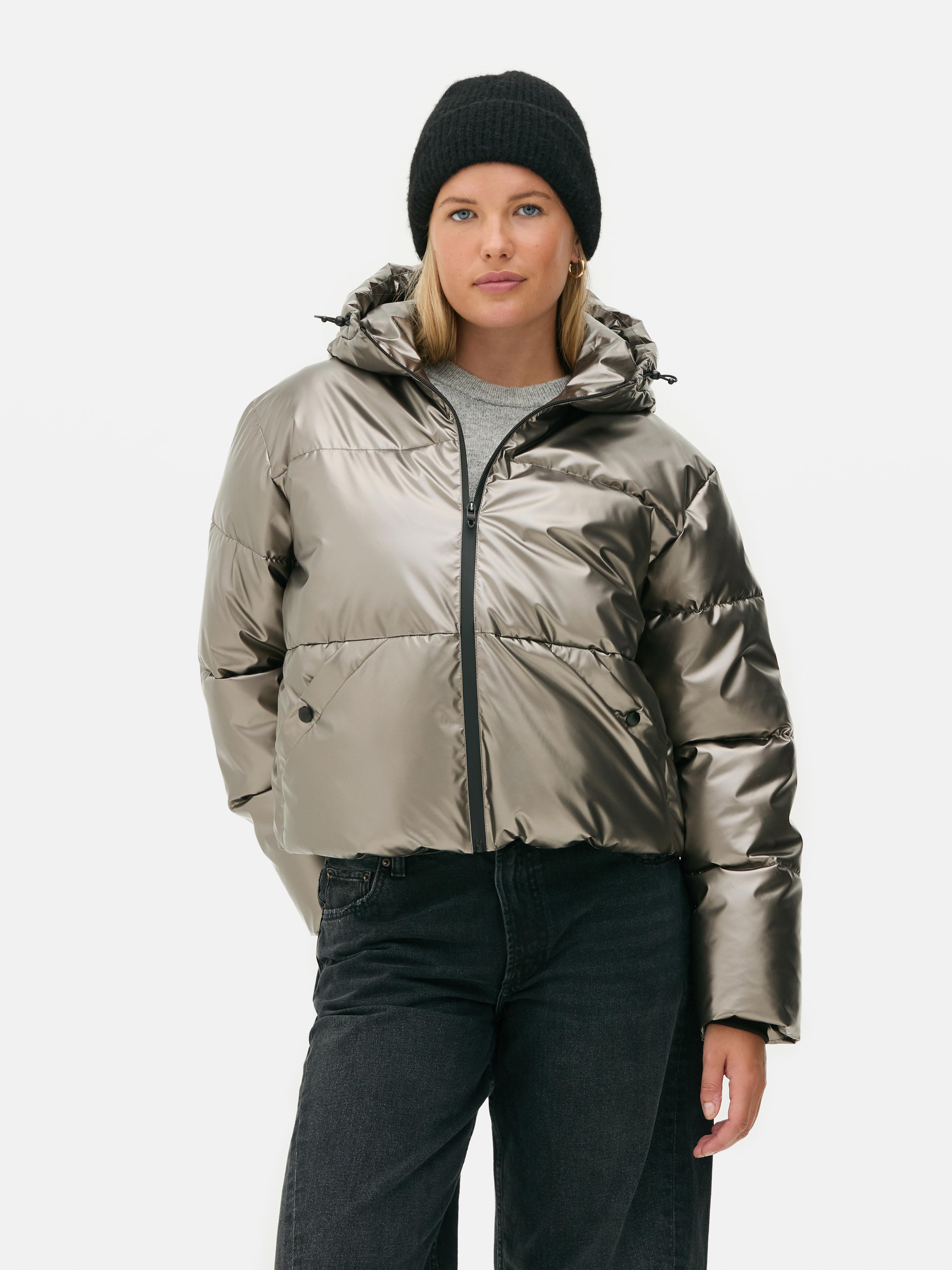 Iridescent Puffer Jacket