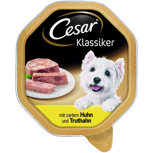 Hunde-Nassfutter, Truthahn & Huhn, 150 g