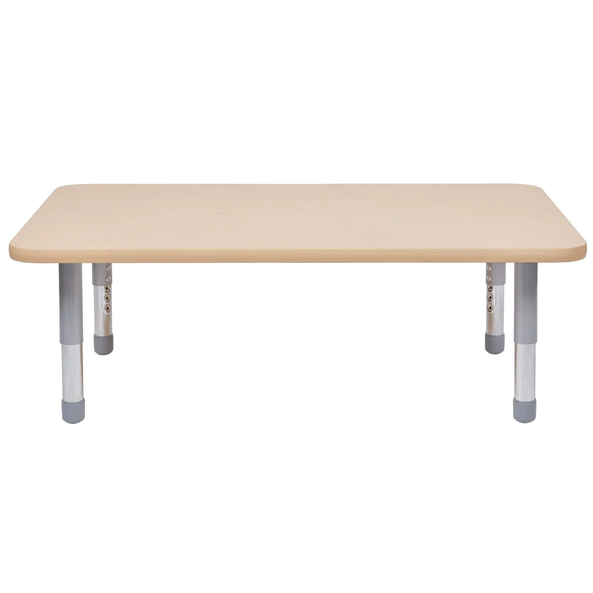 Rectangle Activity Table with Adjustable Floor Height Legs
