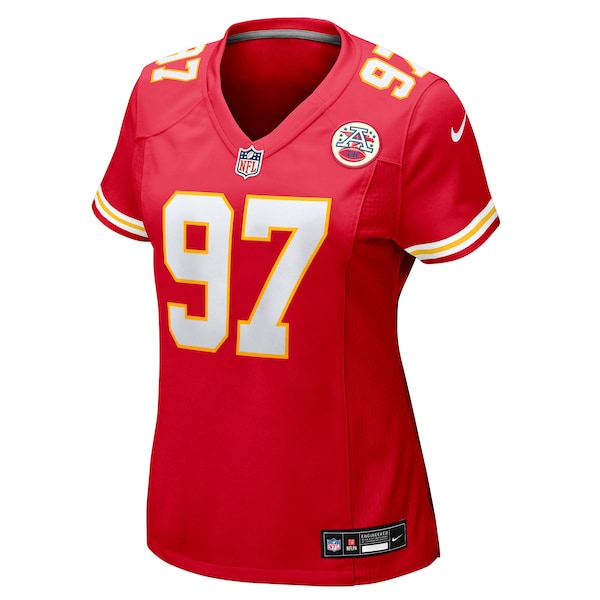 Ashton Gillotte Kansas City Chiefs Nike Women's Team Game Jersey -  Red