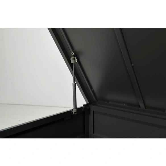 Kissenbox, BxHxT: 140 x 74 x 73 cm, grau