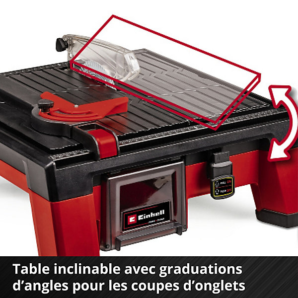 Coupe-carrelage sans fil Einhell TE-TC 18/115 Li-Solo 18V (sans batterie)