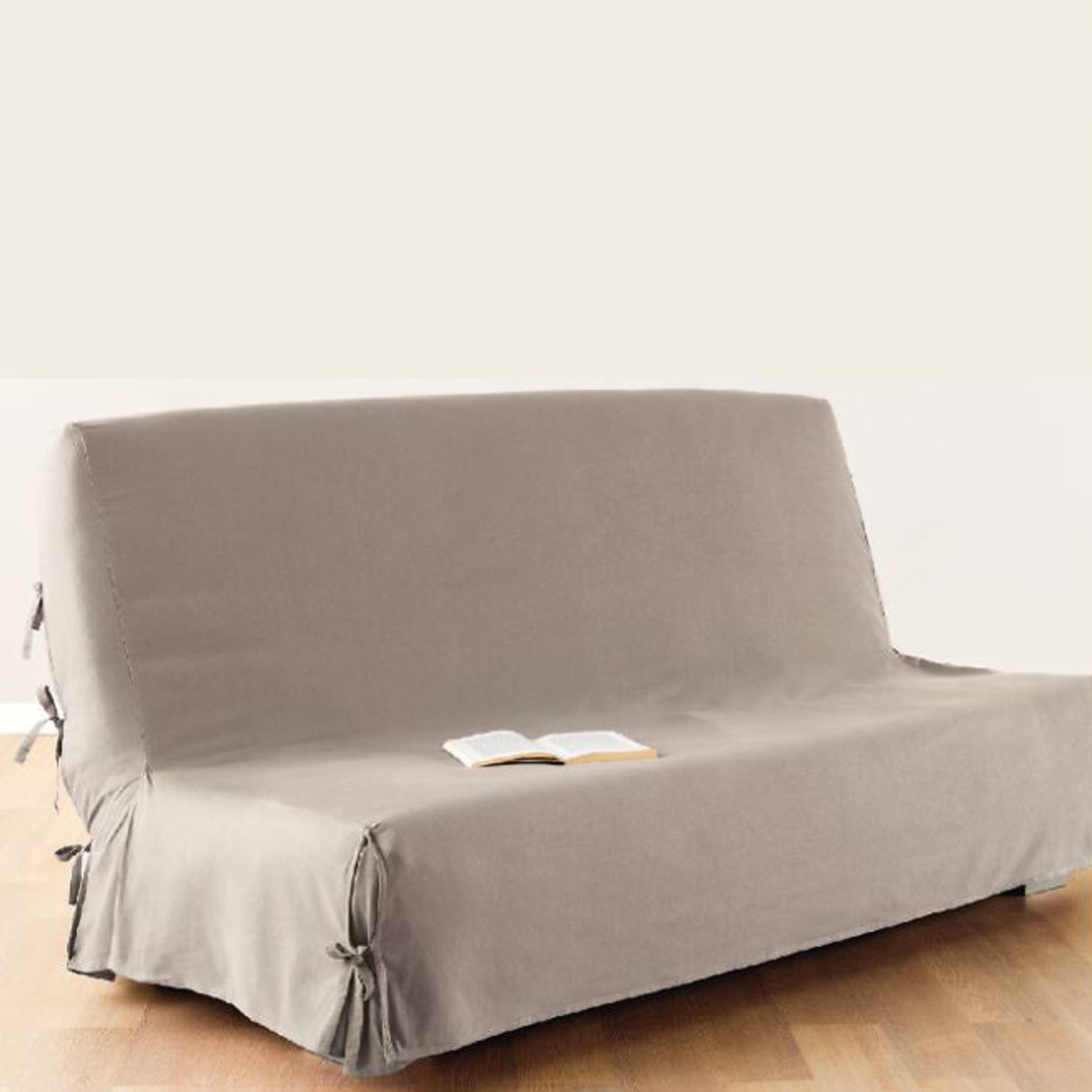 Sofa bed cover, cotton Duck blue, 140x200 cm