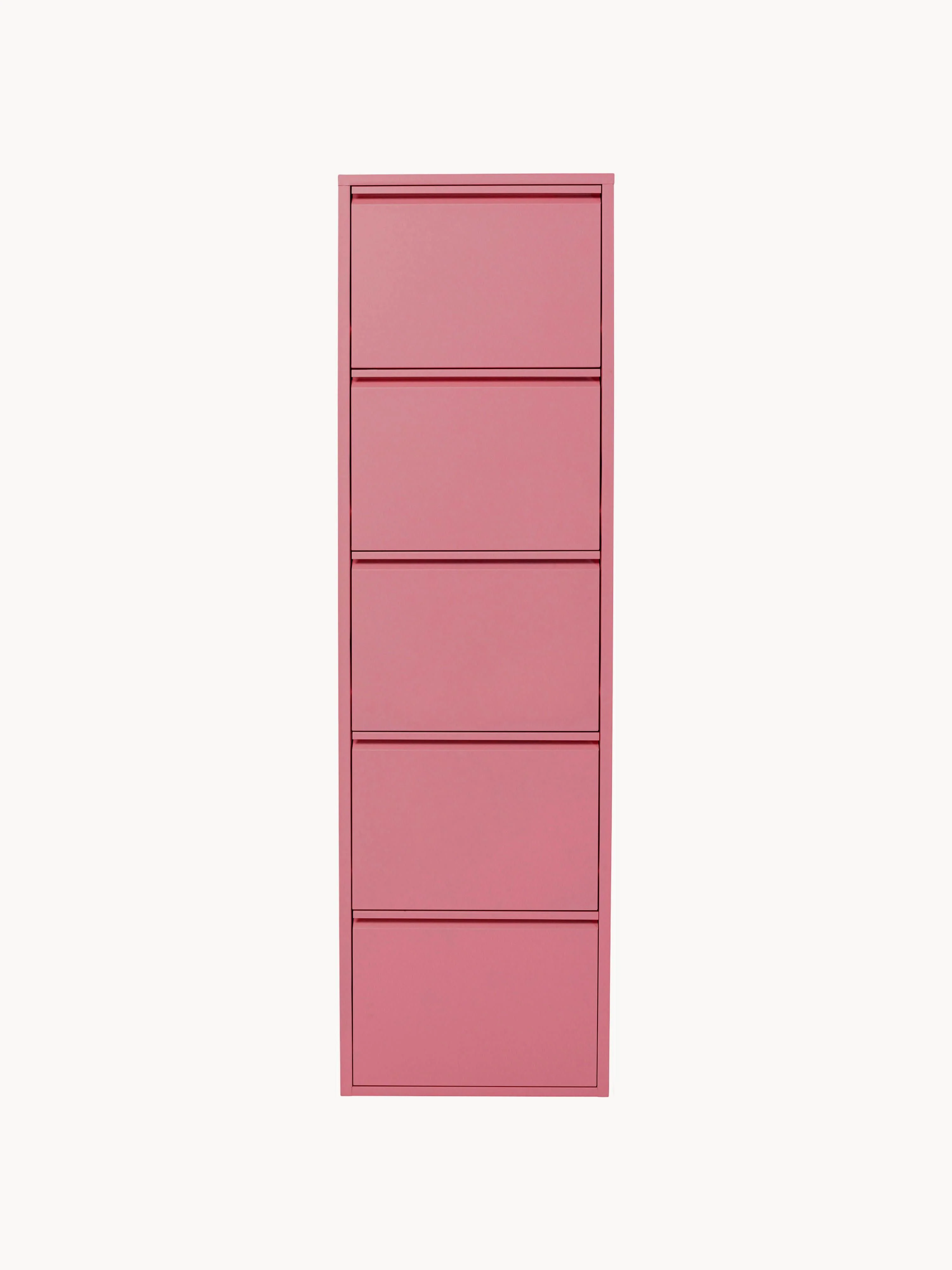 Wand-Schuhschrank Caruso mit Klappfächern