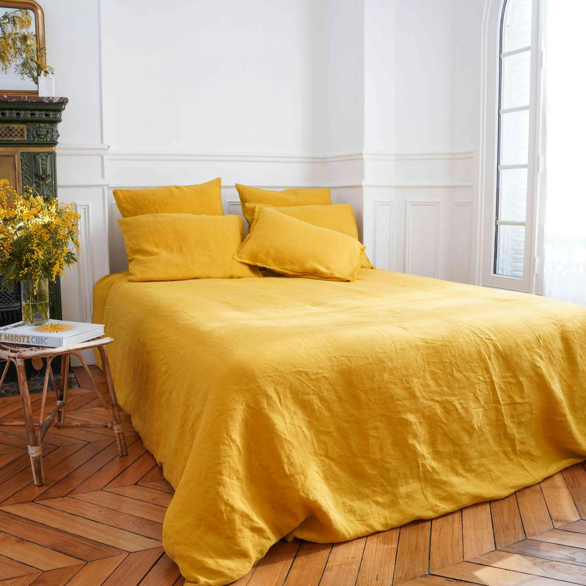 - Housse de couette chanvre et coton