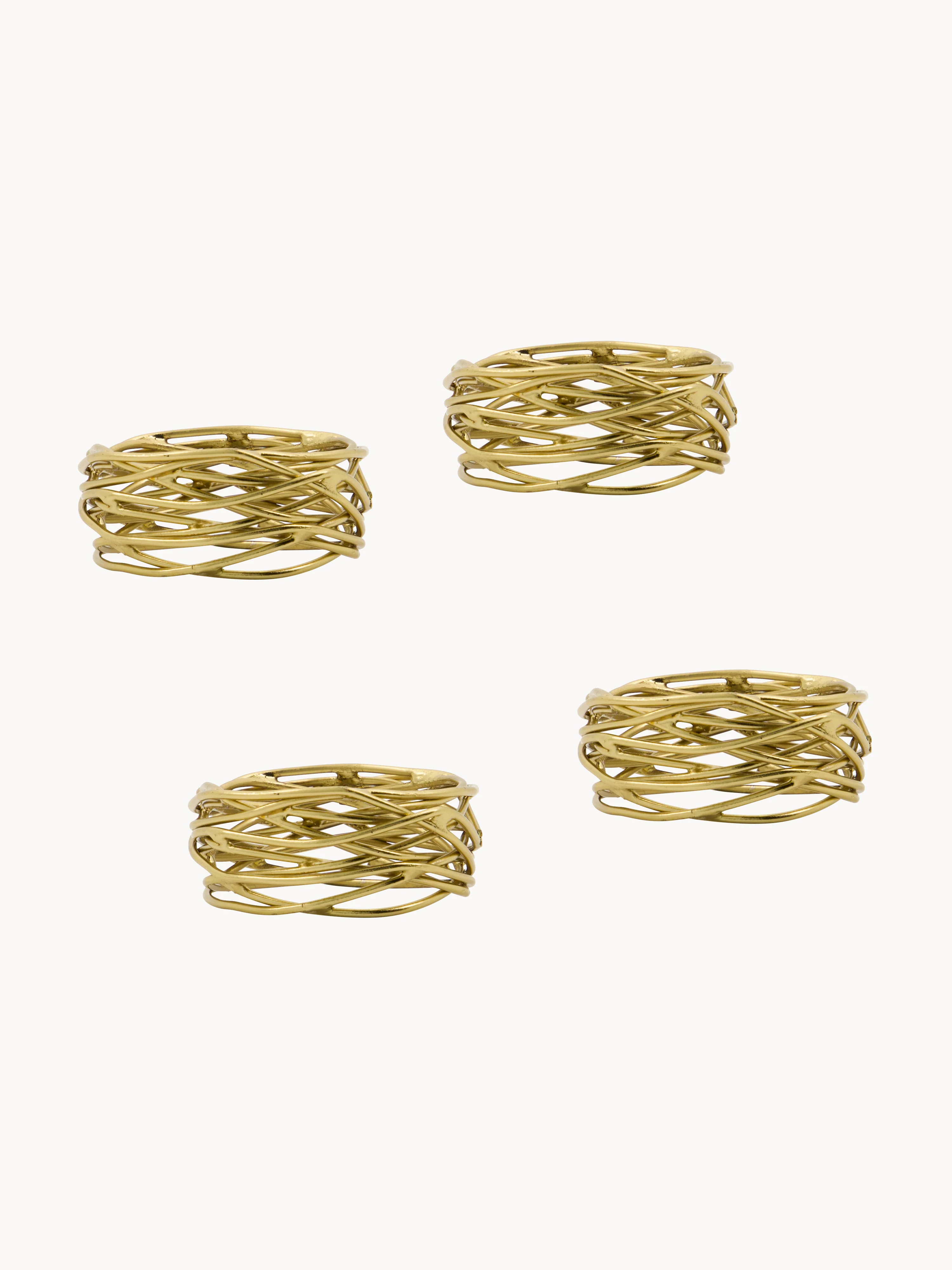 Serviettenringe Ring, 4er-Set