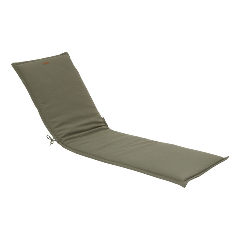 Coussin pour lit de soleil Koraï vert laurier 190 x 60 cm