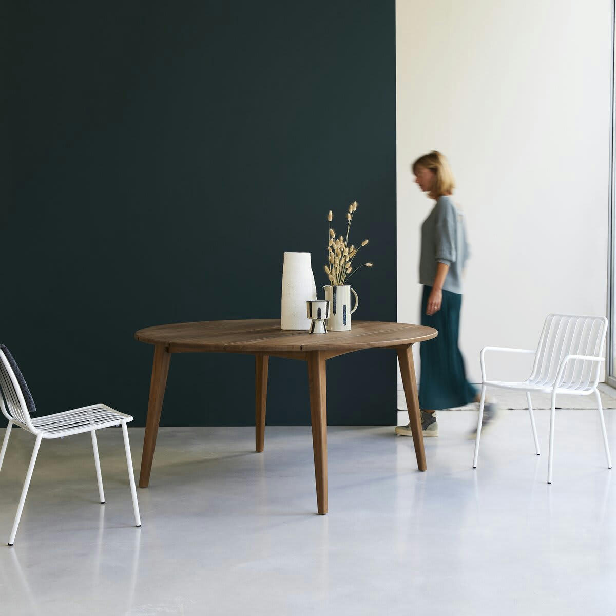 GRASSHOPPER - Table en teck massif recyclé 8 pers.