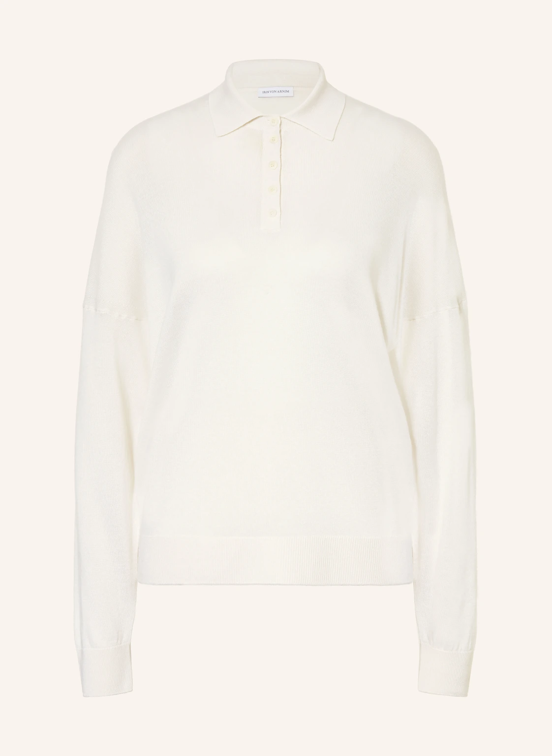IRIS von ARNIM Strick-Poloshirt LILIA aus Cashmere mit Seide