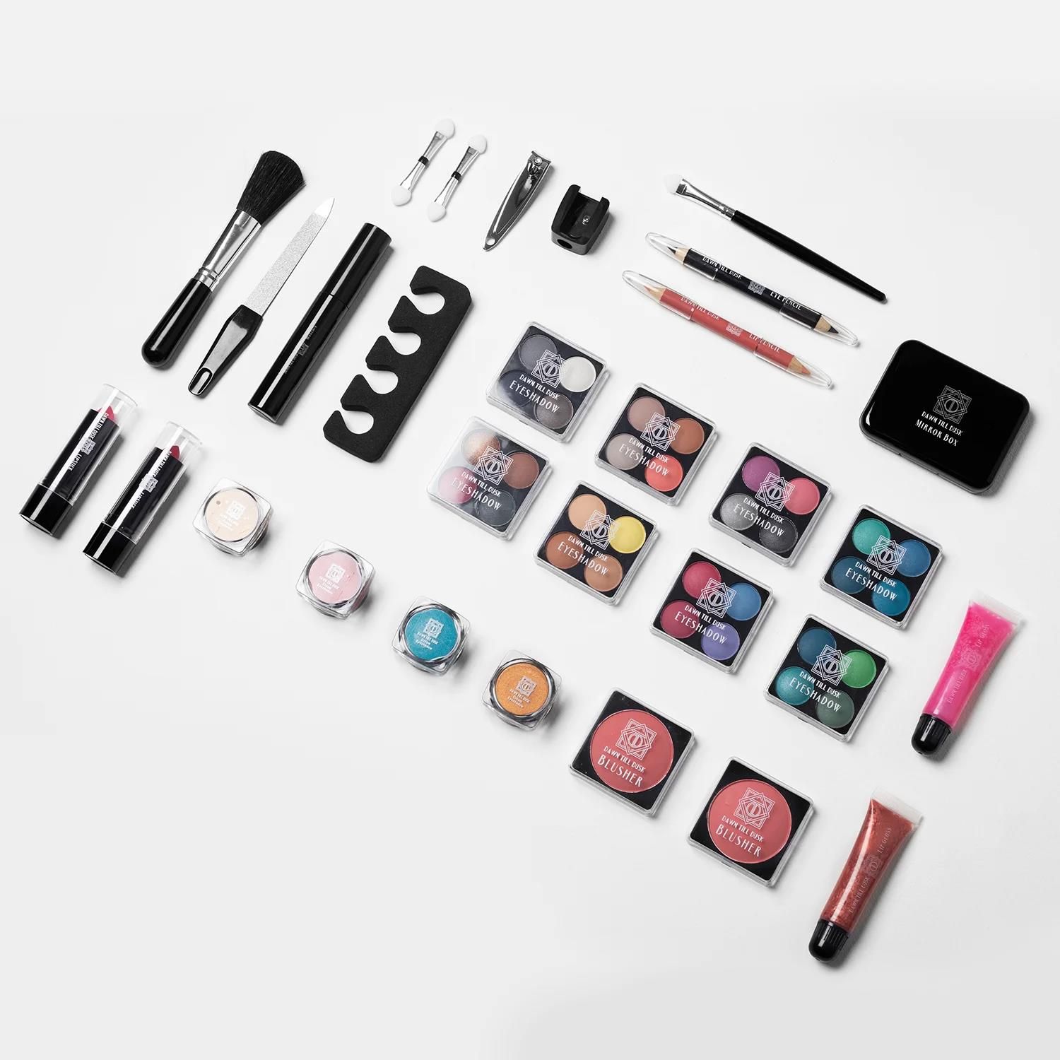 Envie Dawn Till Dusk Make Up 'Vanity Case Set' 54 Pcs - Rose Gold