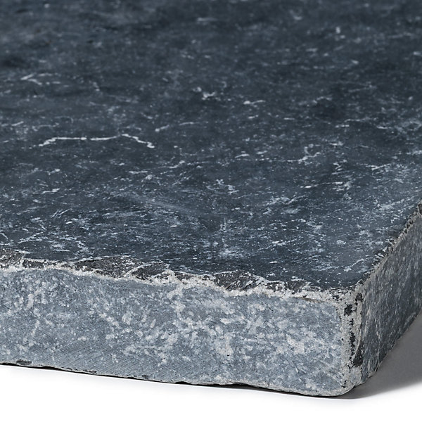 Margelle de piscine Pierre Bleue du Vietnam 100x30x3 cm Bord Droit (à l'unité) - RO'MA NATURE