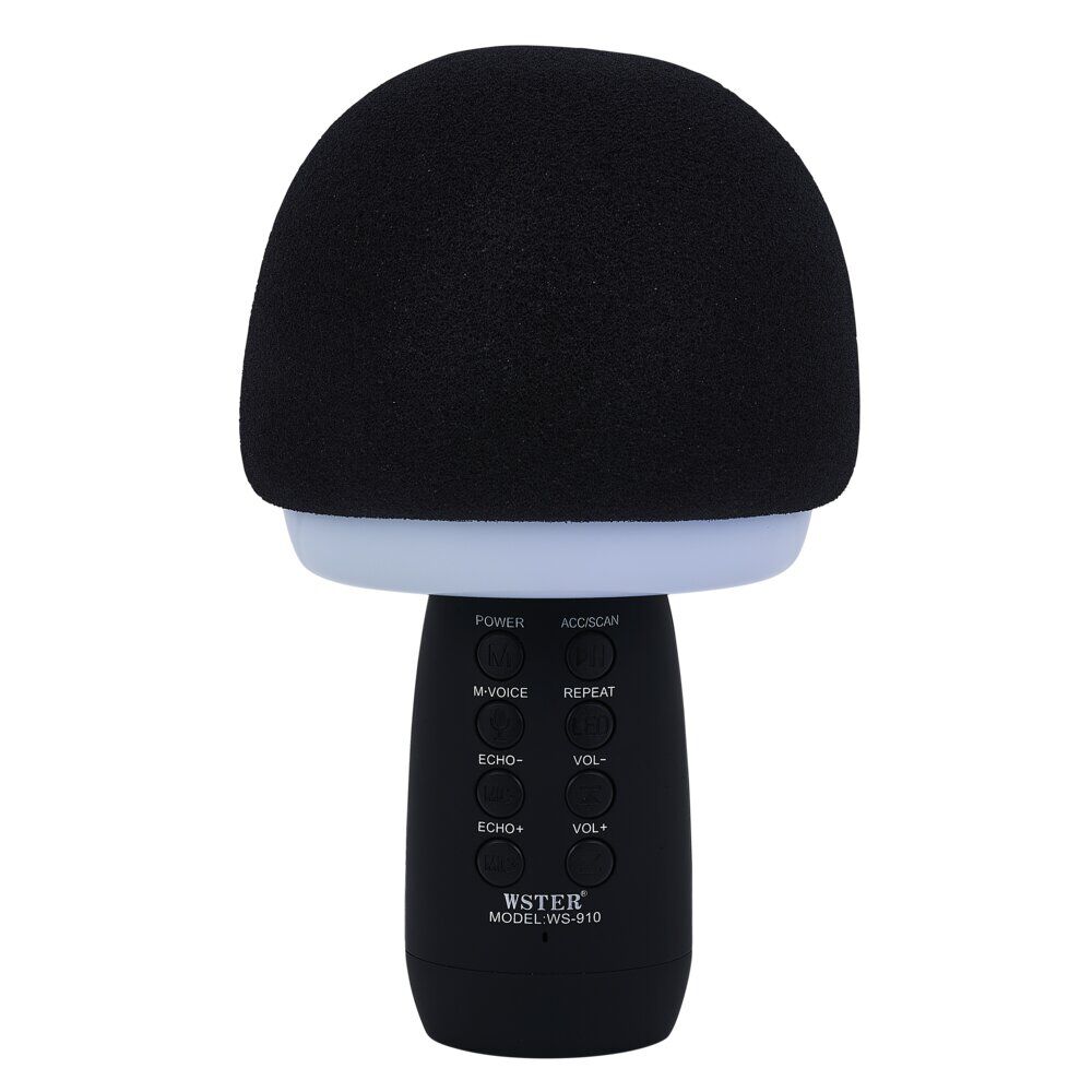 Micro karaoké et veilleuse bluetooth XL forme champignon