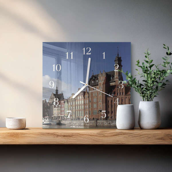 Zegar Gdańsk 30x30 Gdańsk Polska miasto starówka architektura