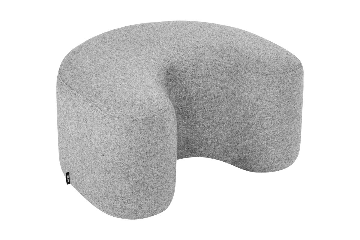 noo.ma Ü Poef - Universal Grey Wool