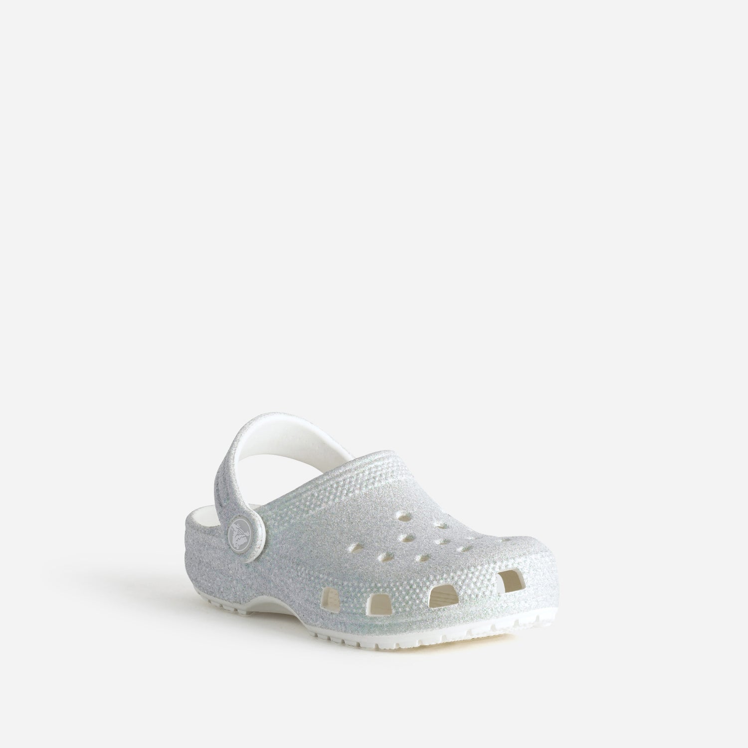 Sabot CROCS gris pailleté