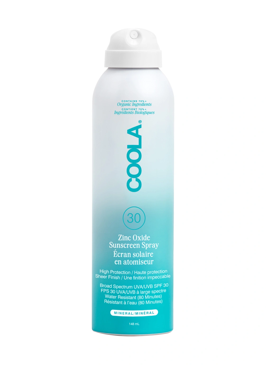 COOLA MINERAL BODY SPRAY FAGRANCE-FREE SPF 30