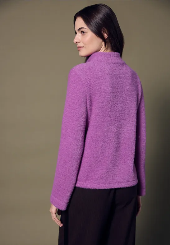 Kuscheliges Shirt mit Zipper