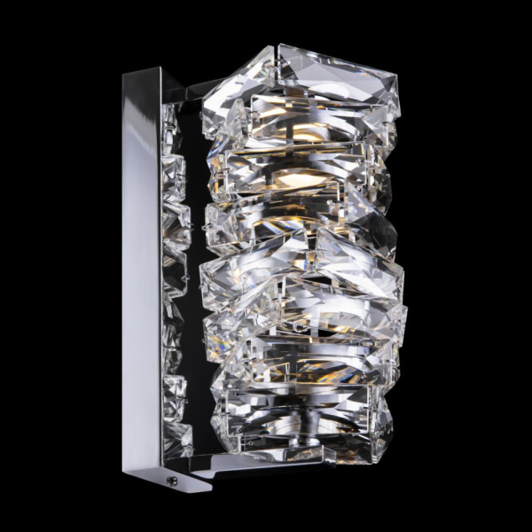 Kinkiet COILsrebrny LED 1x6W 300lm wym:23,5x12x15cm IP20 Maytoni