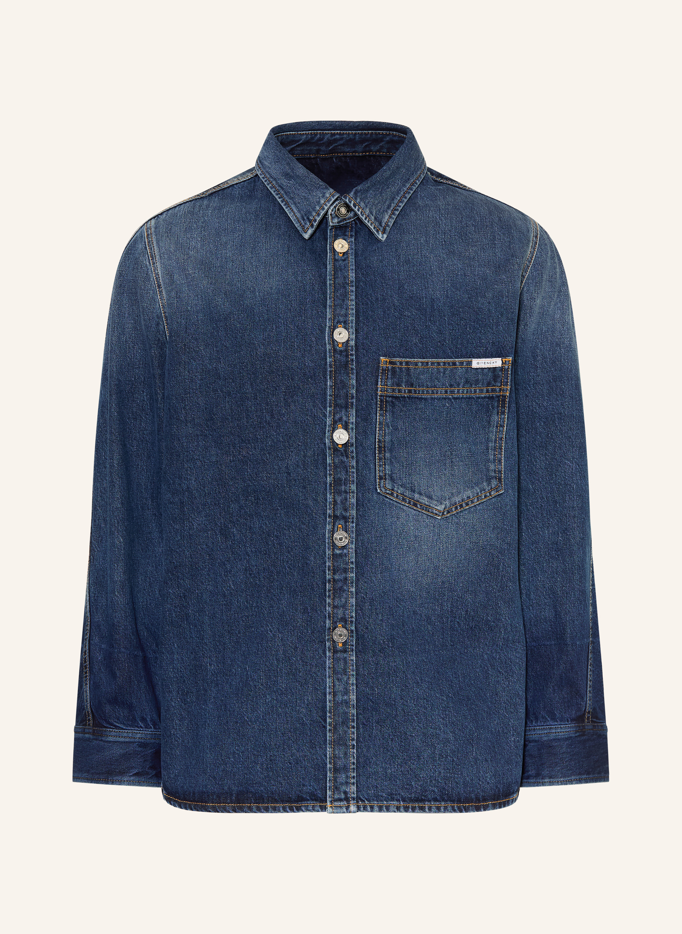 GIVENCHY Jeanshemd Relaxed Fit