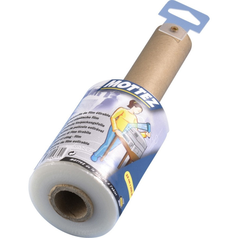 Bobine de film étirable 200 m x 13 cm MOTTEZ