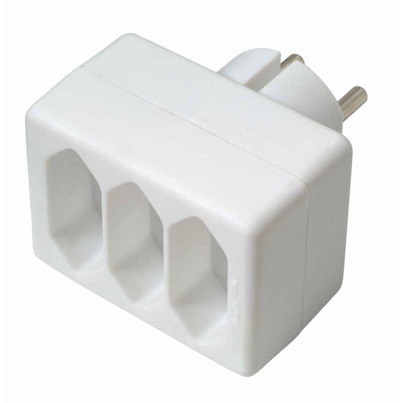 Domino 3 x 2,5 A blanc PROFILE