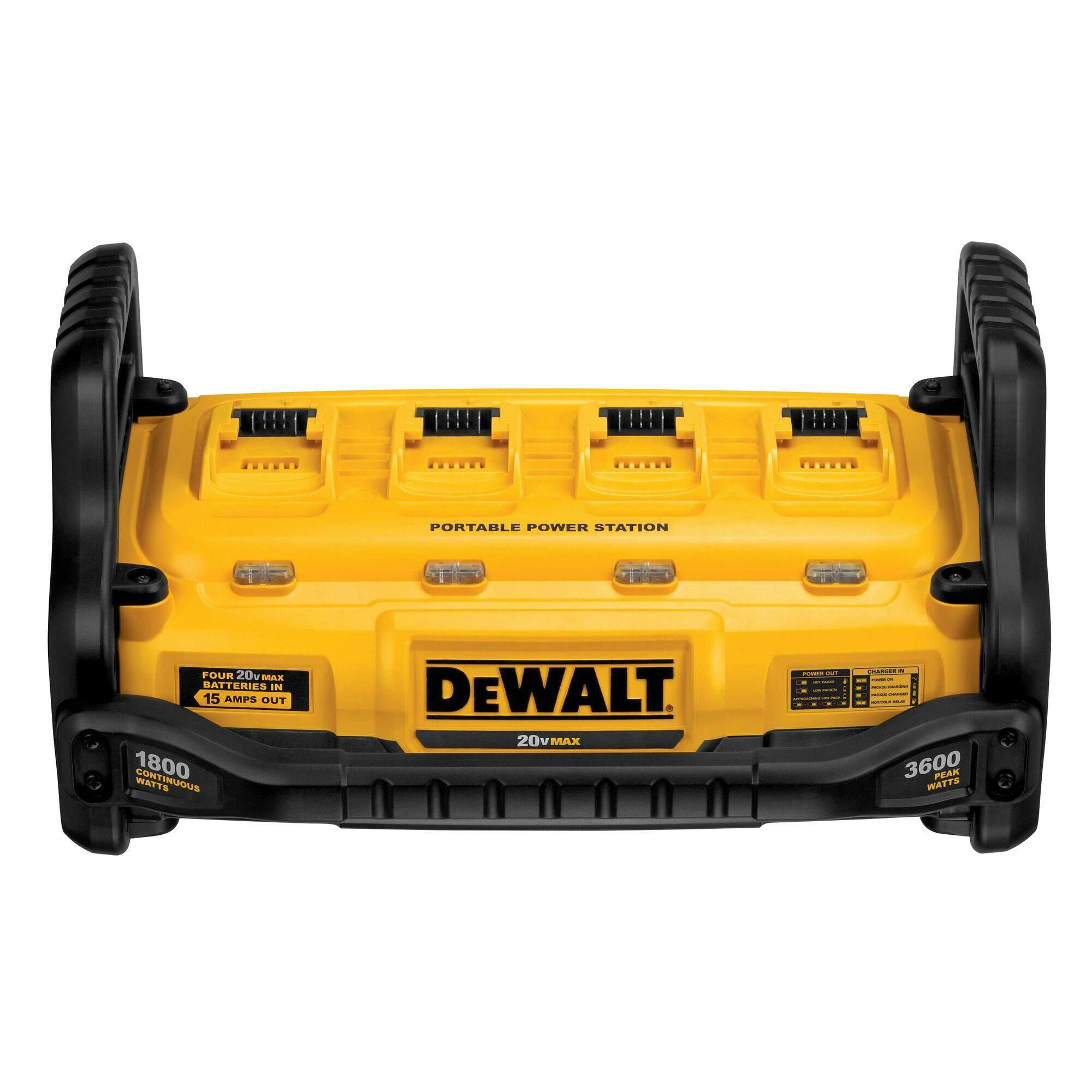 DEWALT DCB1800B 1800W Portable Power Station & Simultaneous Battery Charger