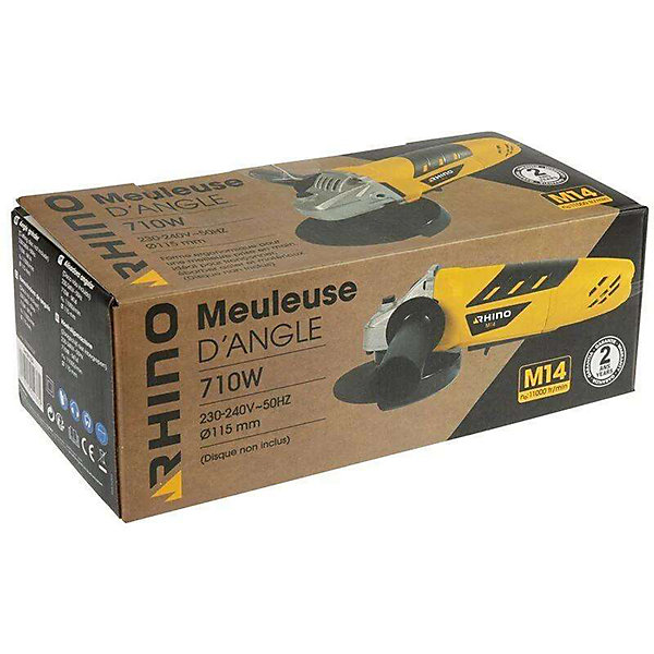 Meuleuse angle us pro filaire 11000 230 V 710 W 11.5 cm