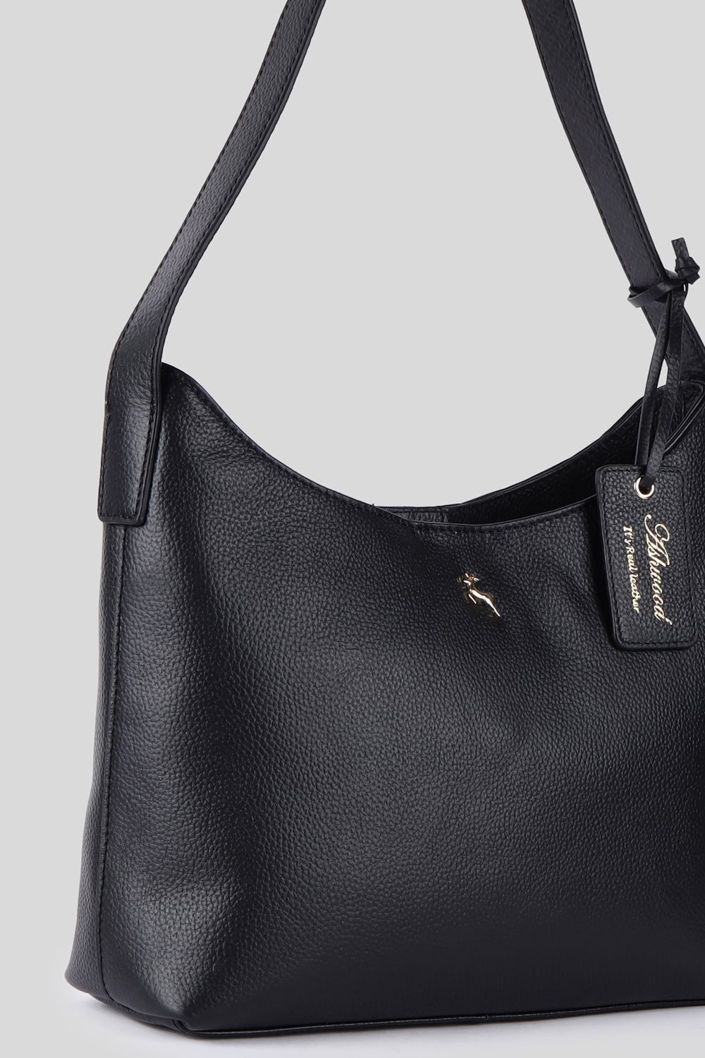 Ashwood Leather Splendore di Milano' Real Leather Hobo Shoulder Bag
