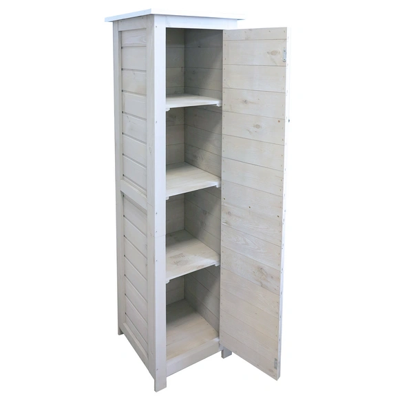 Gartenschrank, BxH: 46 x 160 cm, Holz