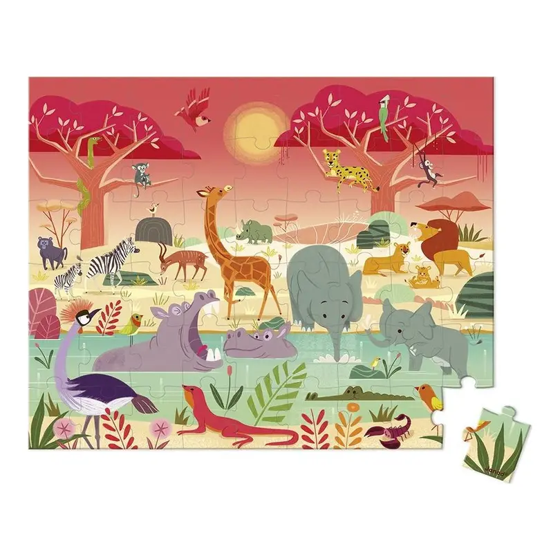 Puzzle 54-teilig Animal Reserve