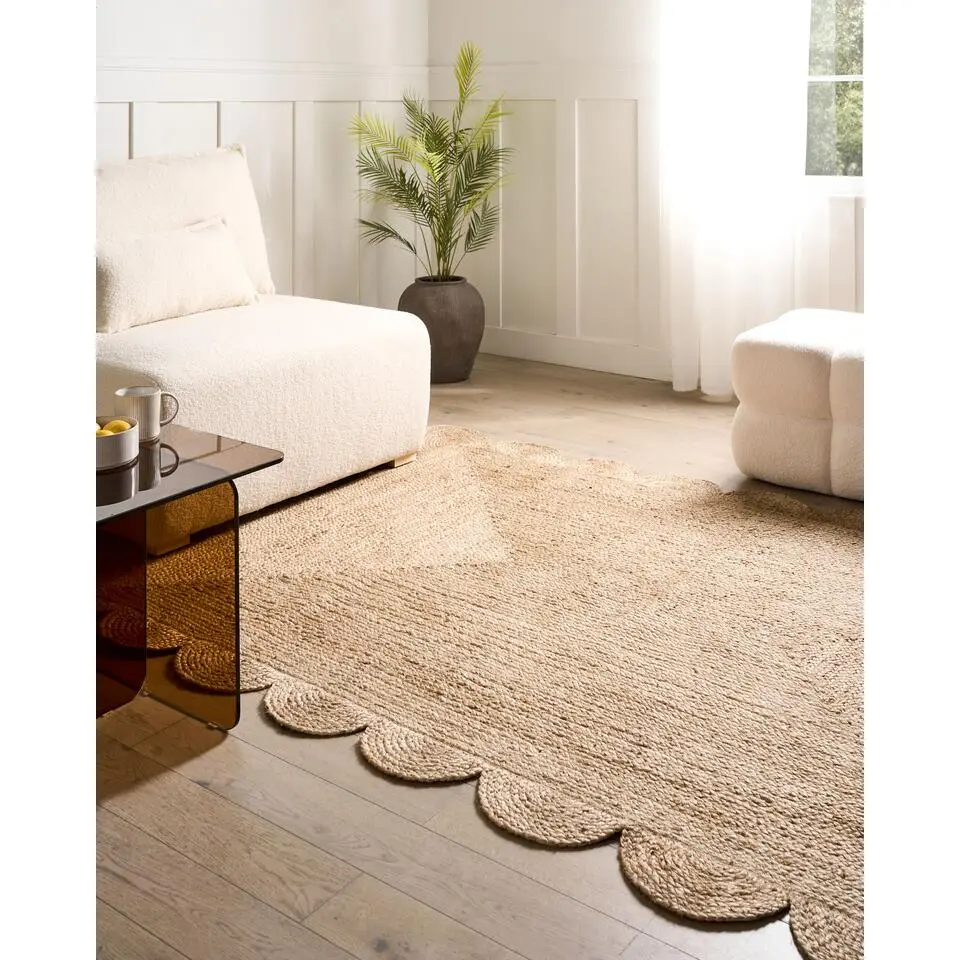 HINGOLI - Vloerkleed - Beige - 160 x 230 cm - Jute