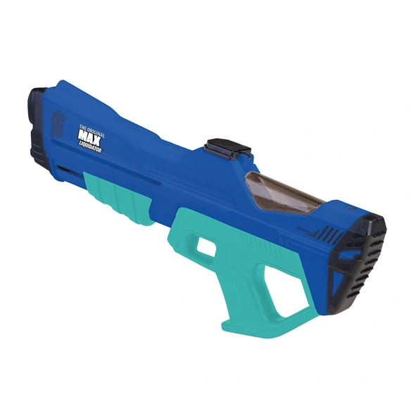 Wasserpistole, elektrisch, blau/türkis, Reichweite: 9 m