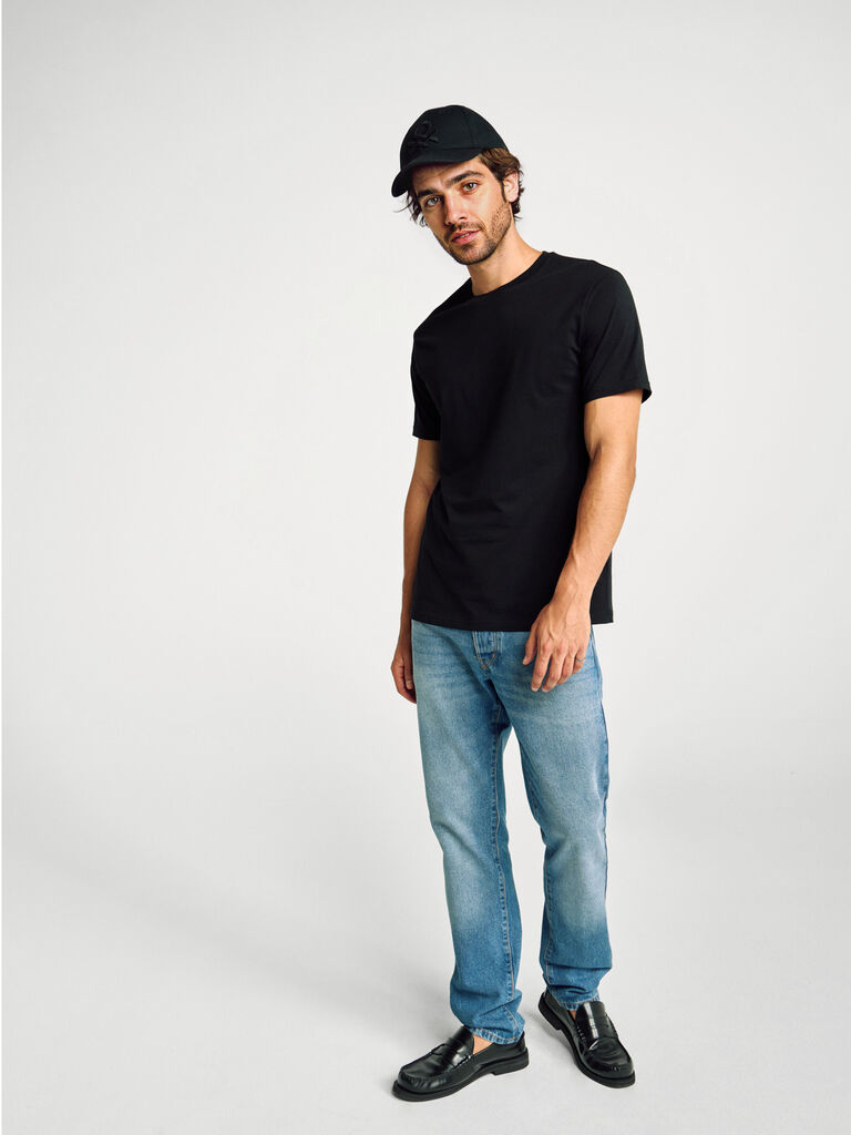 Long fiber cotton t-shirt