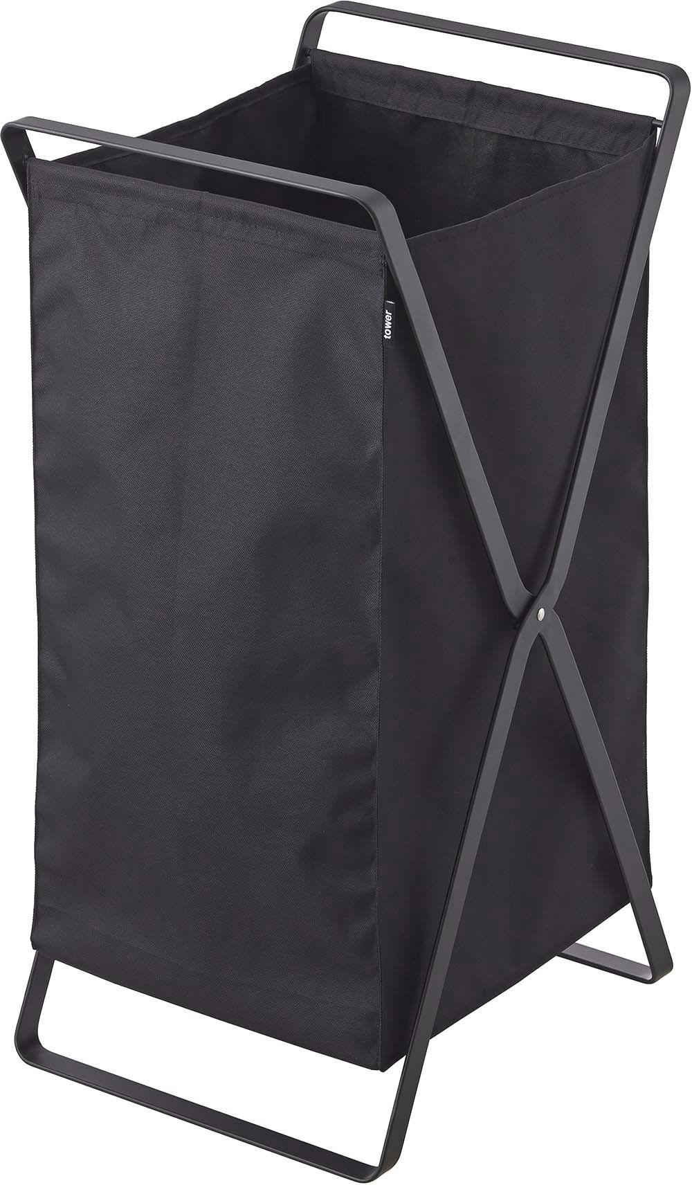 - Panier à linge pliable tower noir