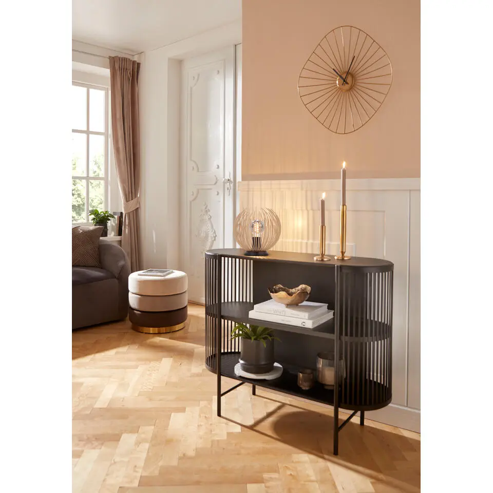 EGLO Venezuela-A Tafellamp - E27 - 22.5 cm - Zandkleur