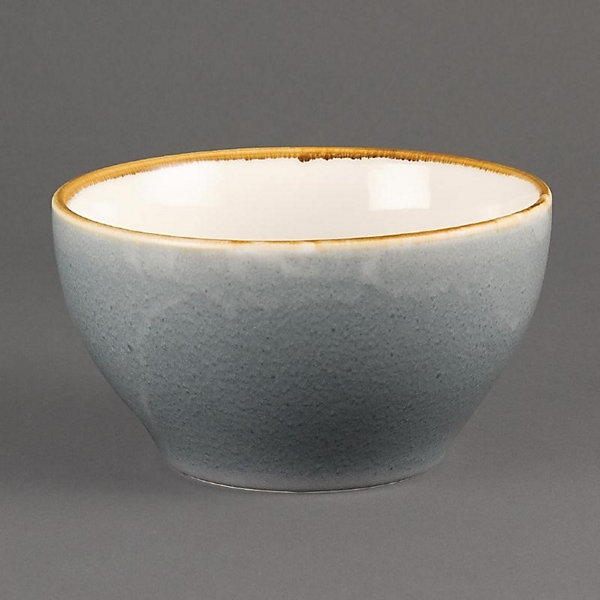 Bol rond couleur océan Kiln Olympia 140mm - Boite de 6